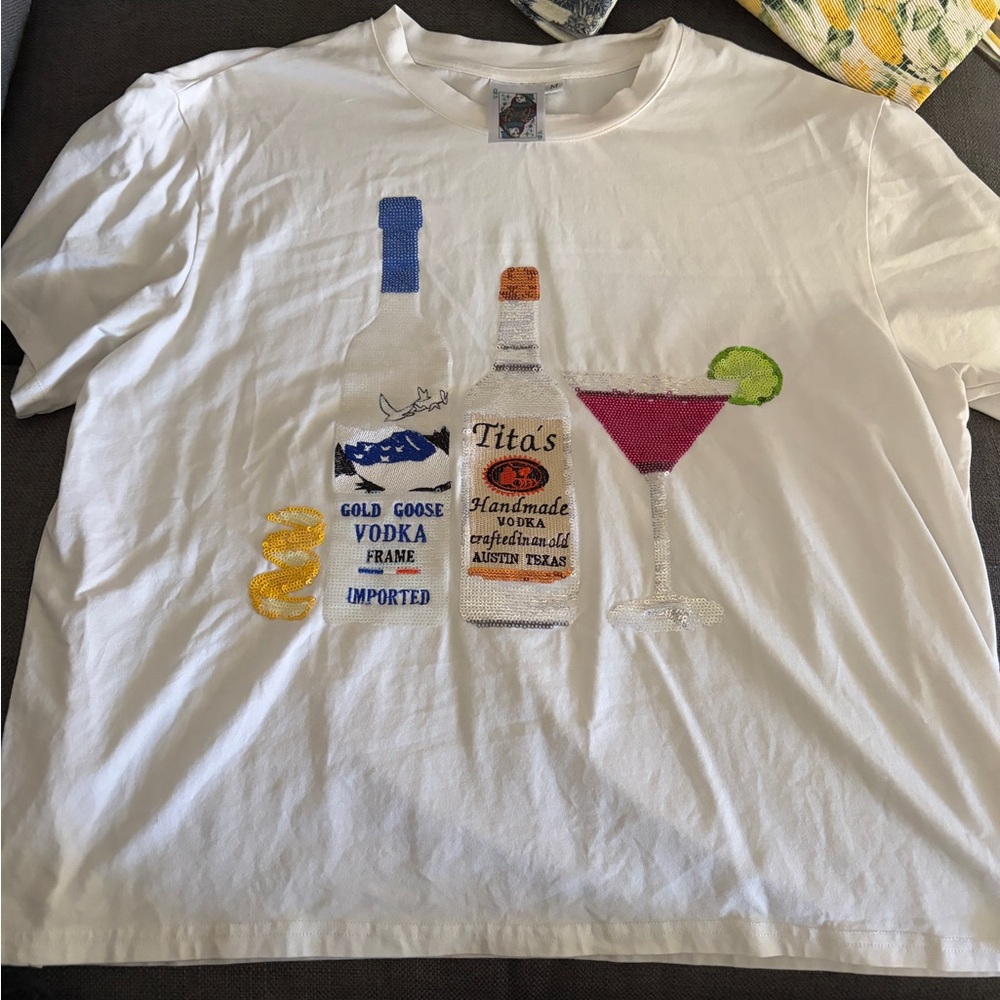 Queen of Sparkles Sequin Cocktail Tee
